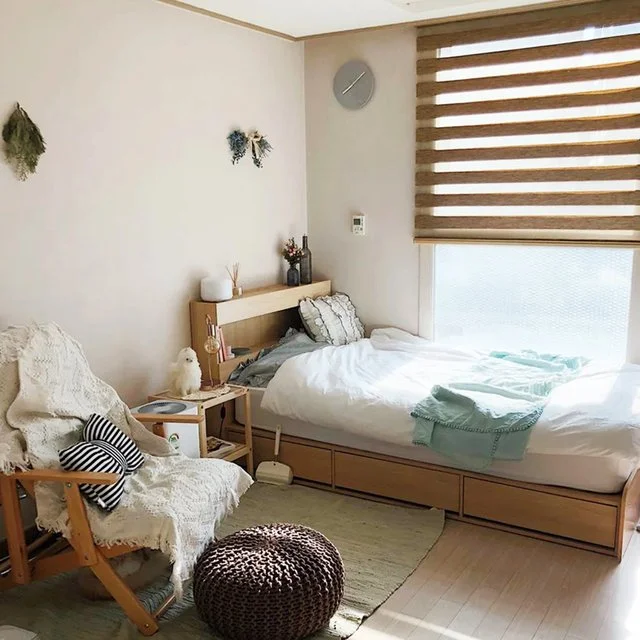 10 bước siêu dễ hô biến phòng ngủ đẹp chuẩn phong cách Hàn Quốc