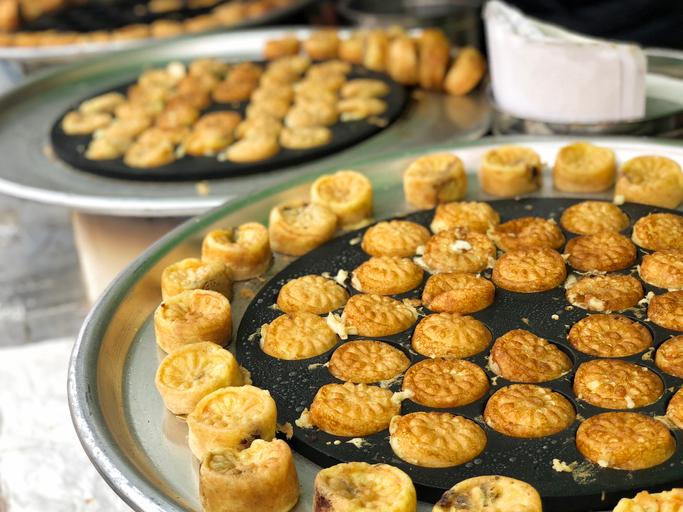 korean fall and winter street snacks, gukhwappang