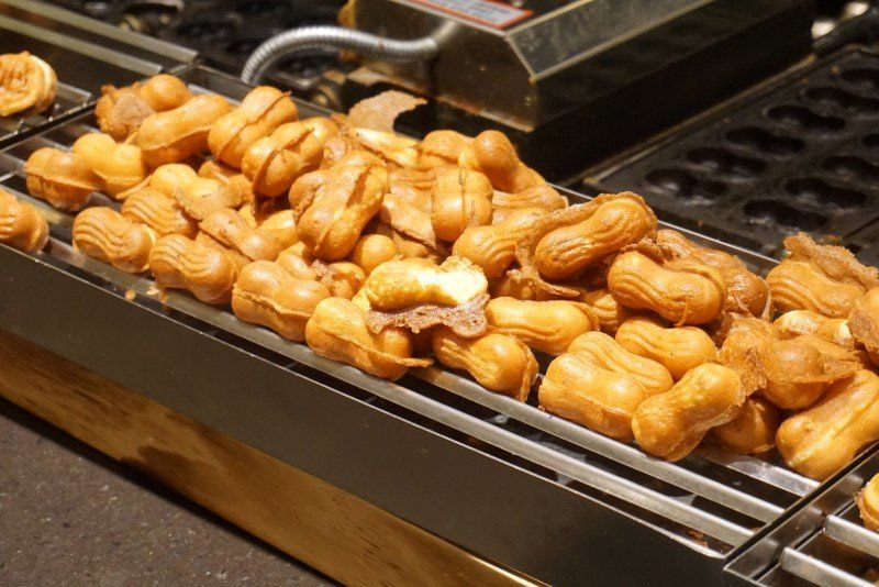 korean fall and winter street snacks, ddangkongppang