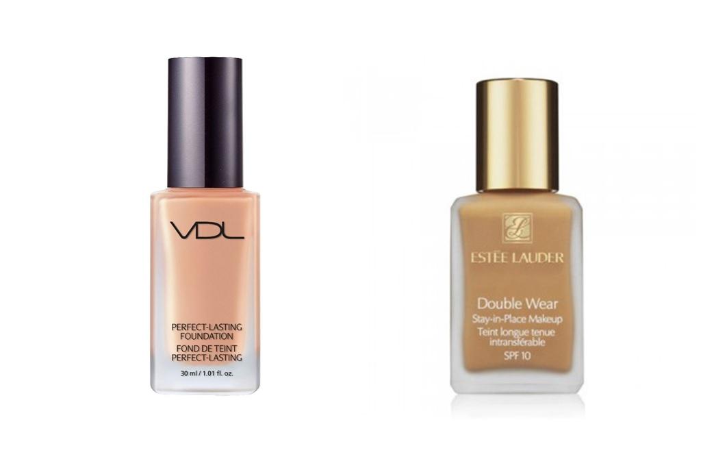 VDL รองพื้น Perfect-Lasting และ Estée Lauder Double Wear Foundation ทั้งสองแบบเป็นรองพื้นที่มีชื่อเสียงเรื่องความติดทนนานและการปกปิดที่ยอดเยี่ยมเหมือนกัน แต่มีราคาต่างกัน ช่วยให้ลูกค้าตัดสินใจเลือกได้ตามงบประมาณและความต้องการใช้งาน