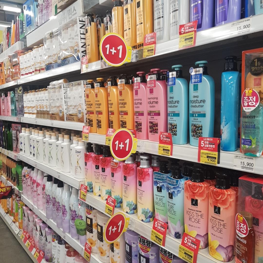 韓国で買い物、韓国のマート、韓国の大型スーパー、韓国のスーパー、ホームプラス、チュソク