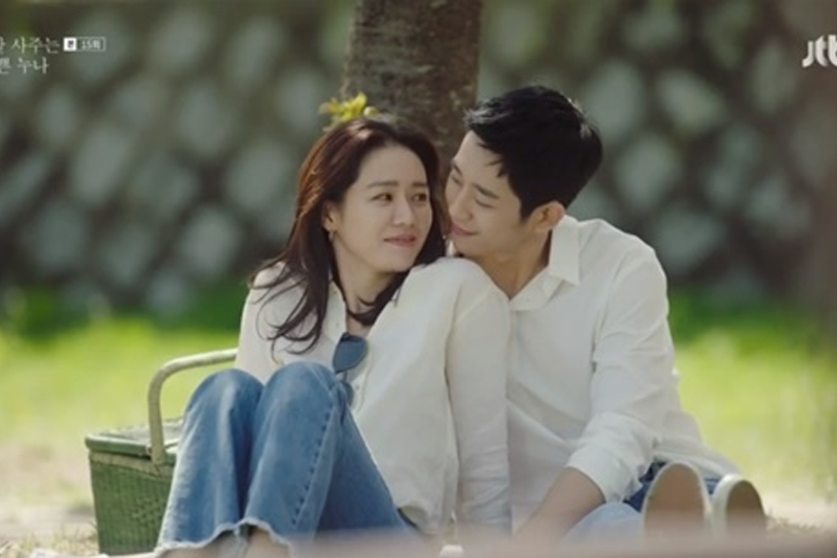 韓劇中浪漫的野外野餐場景，展示韓國人氣電視劇的經典瞬間