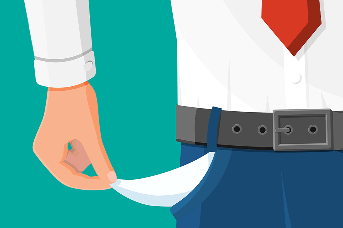 失物的插圖，展示旅行者在韓國遇到物品遺失時的情境。