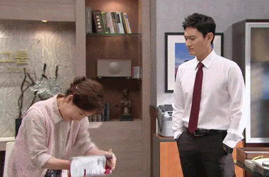 kimchi slap, ridiculous korean makjang drama scenes, a korean lady slapping a man with kimchi