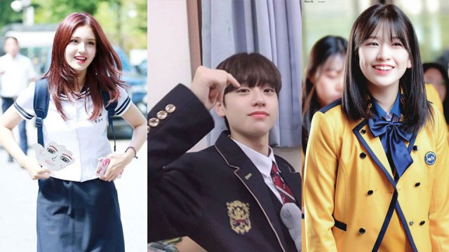ไอดอล KPOP ที่สวมใส่ชุดนักเรียนก่อนการเดบิวต์อย่างเป็นทางการ