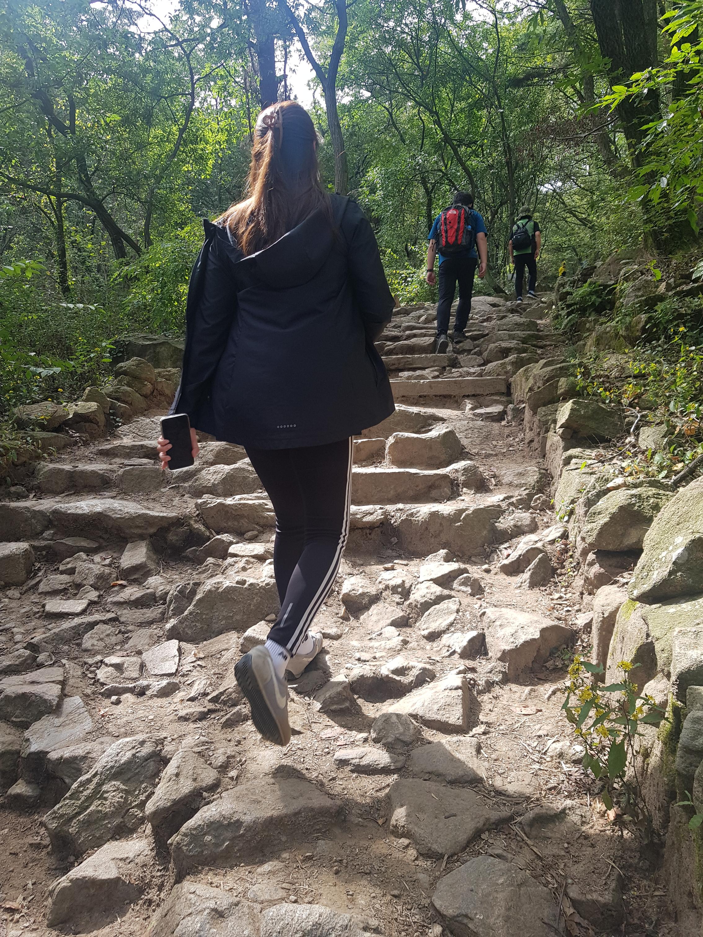 韓国文化、韓国の山、韓国の登山、韓国で登山、レギンス