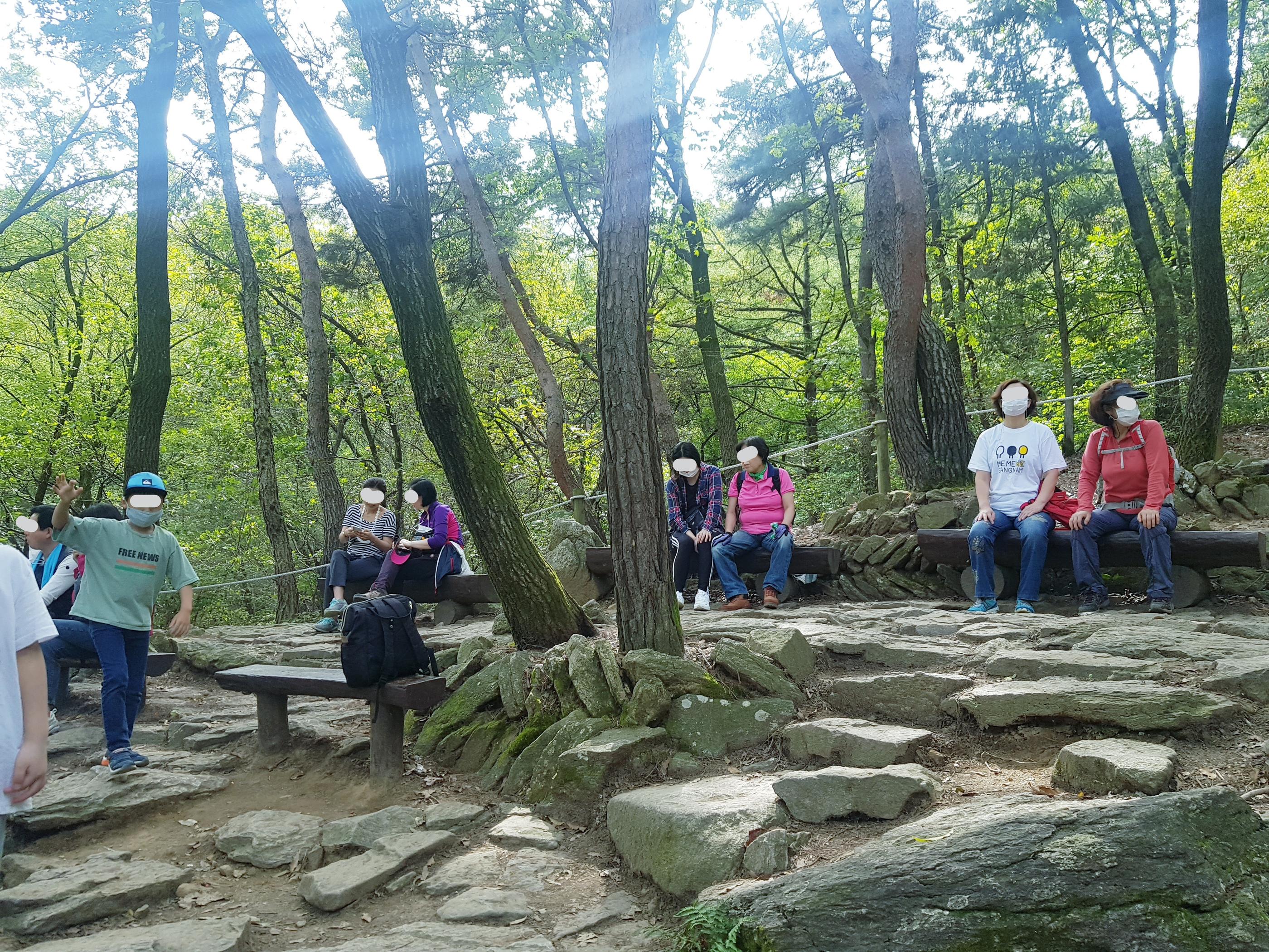 韓国文化、韓国の山、韓国の登山、韓国で登山、レギンス