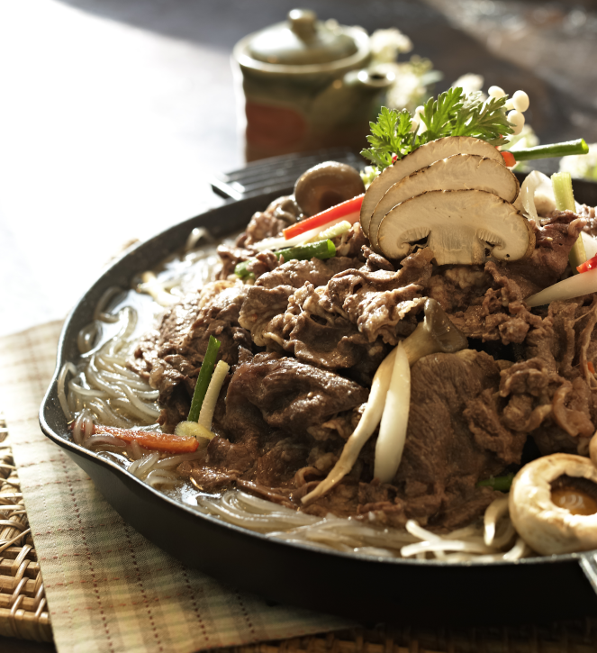 プルコギ、肉、韓国料理