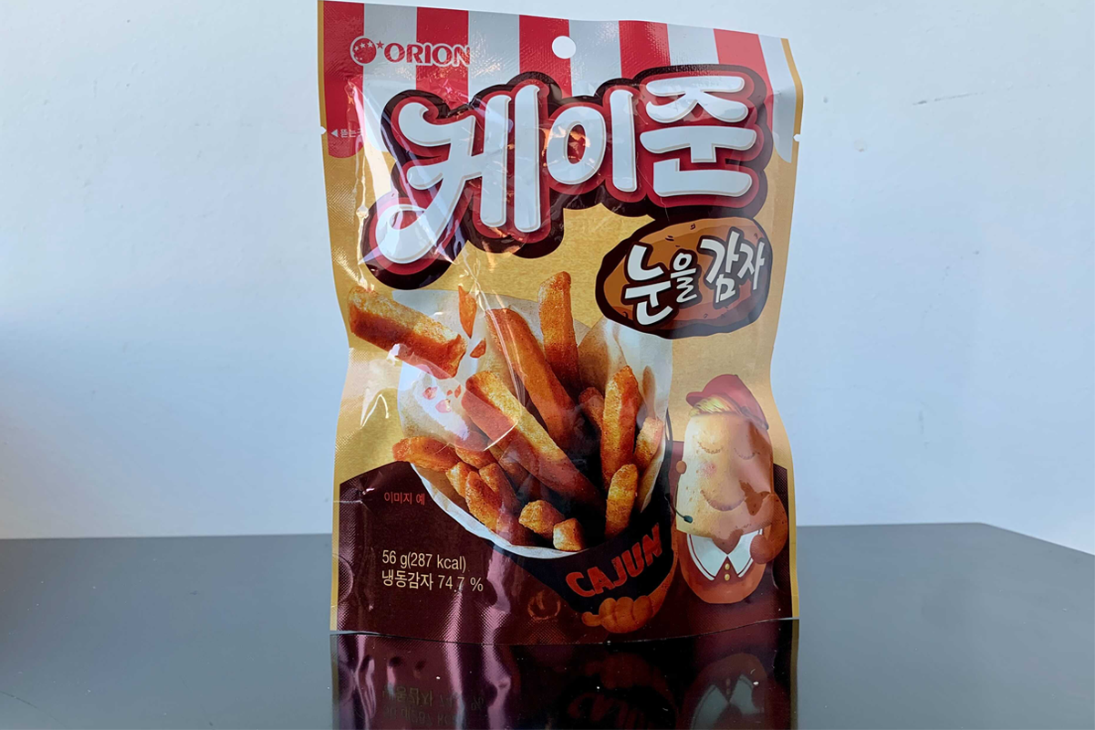 紐奧良香辣風味薯條的包裝