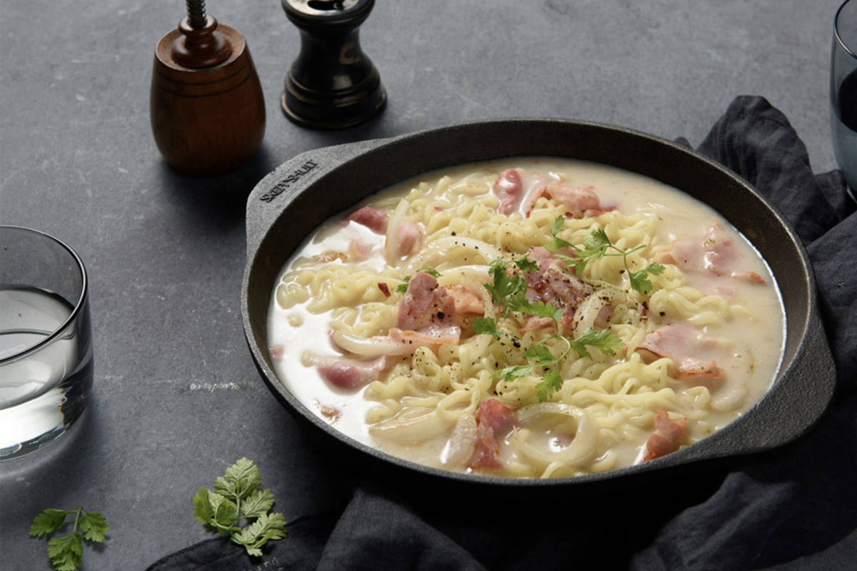 Creamy Wicked Ramyeon拉麵餐盤展示