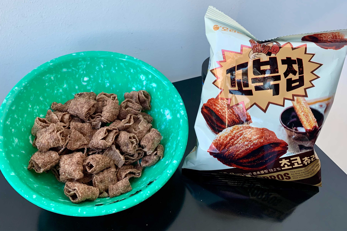 烏龜粟米脆片糖果包裝及展示