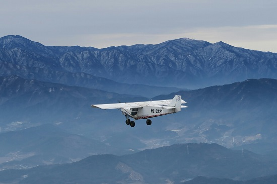 Trải nghiệm máy bay hạng nhẹ ở Hàn Quốc như Jan Di trong Vườn sao băng