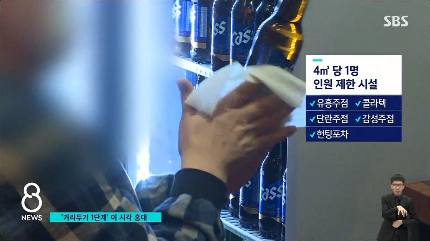 หลังจากที่รัฐบาลเกาหลีใต้ประกาศลดระดับระยะห่างทางสังคมเหลือเพียงีะดับ 1 ทำให้บรรยากาศยามค่ำคืนของย่านฮงแด เต็มไปด้วยผู้คนจำนวนมาก สถานที่บันเทิงทยอยเปิดกิจการอย่างเต็มที่