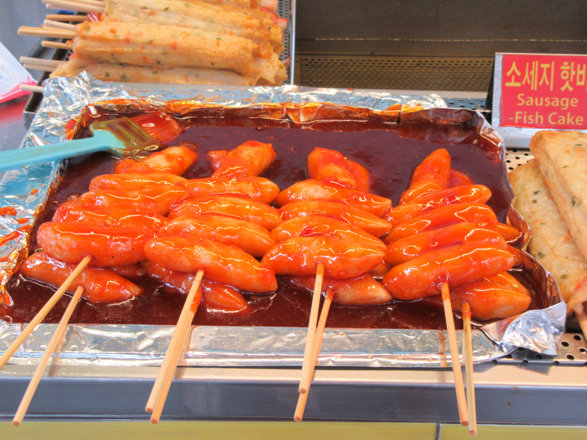 トッポッキ、トッポギ、トッポッギ、韓国料理、餅