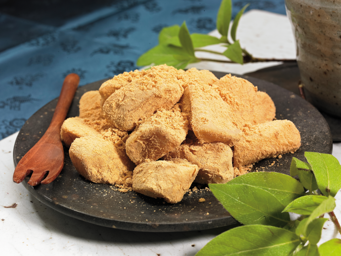 韓国料理、餅、韓菓、きな粉、スイーツ