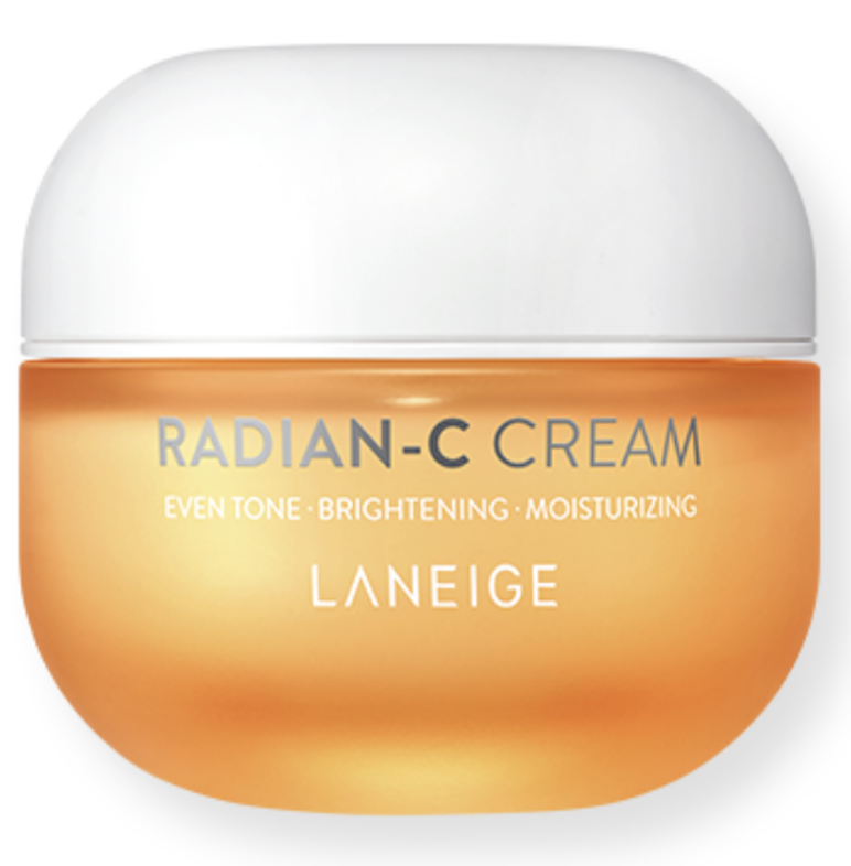Корейская библия по уходу за кожей, Корейская рутина по уходу за кожей, Крем, Крем Radian-C, Laneige