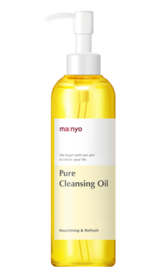 Корейская Библия по Уходу за Кожей, Корейская Рутина по Уходу за Кожей, Очищение, Масло для Очищения, Масло для Очищения Pure Manyo