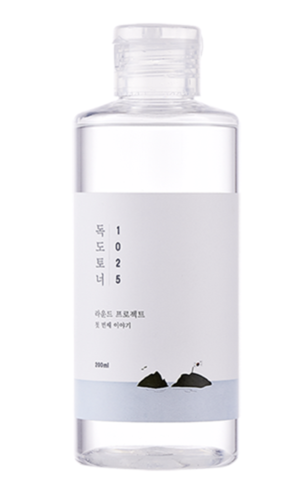 Korean Skincare Bible, Korean Skincare Routine, Toner, 1025 Dokdo Toner, Roundlab