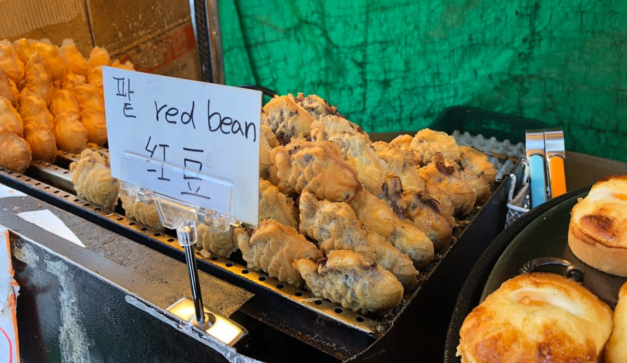 韓国おやつ、韓国屋台、韓国、韓国旅行、韓国冬、冬屋台、トッポッキ、トッポギ、トッポキ、ホットク、ホットッ、ホットック、焼きいも、さつまいも、コグマ、オデン、オムク、チンパン、ホッパン、カロリー