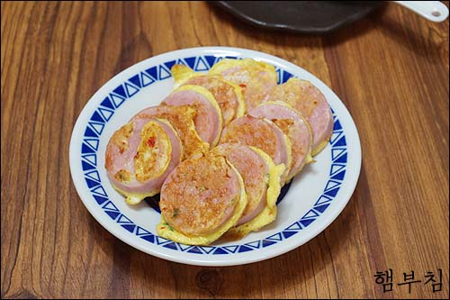 สูตรเครื่องเคียงอาหารเกาหลี แฮมชุบไข่ 2