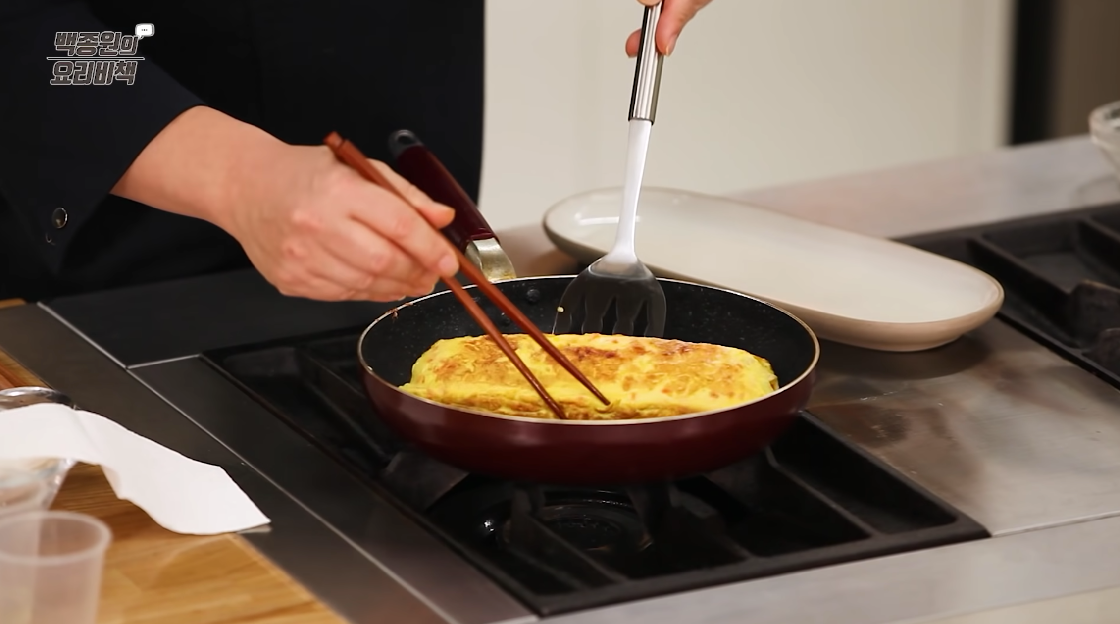 สูตรเครื่องเคียงอาหารเกาหลี ไข่ม้วน