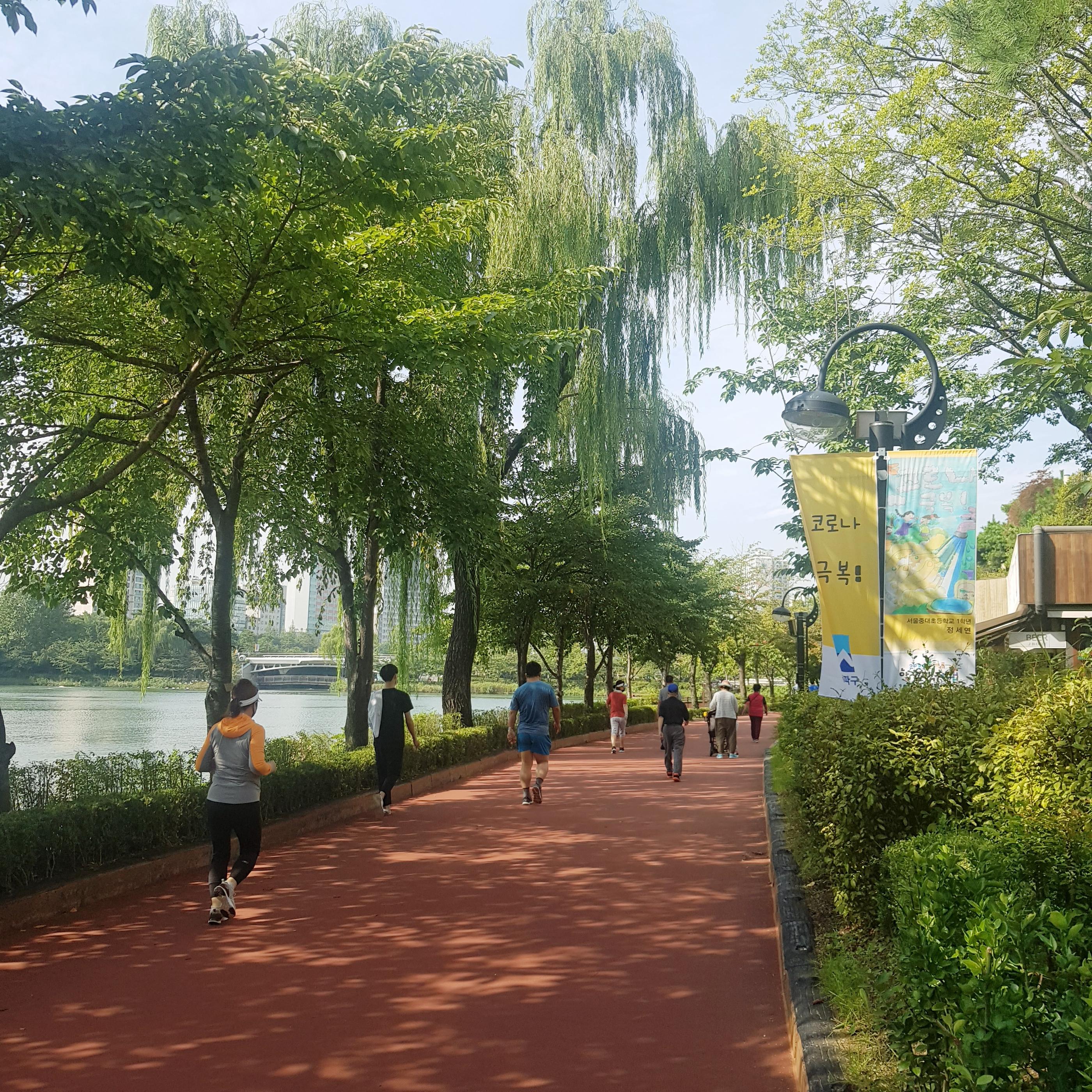 韓国、韓国の遊園地、ロッテワールド、ロッテワールドタワー、ロッテワールドモール、ソクチョンホス、韓国の湖、韓国のカフェ