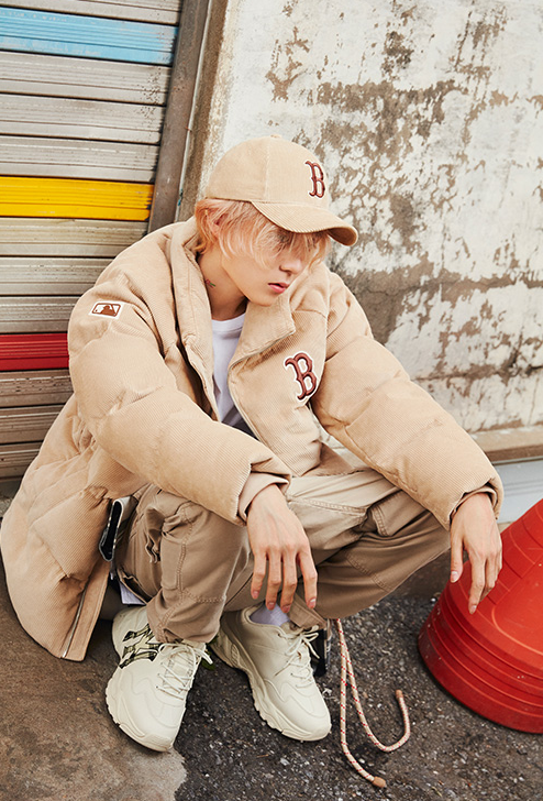 ペディン、コート、韓国ファッション、冬服、mlb、イドン、KPOP