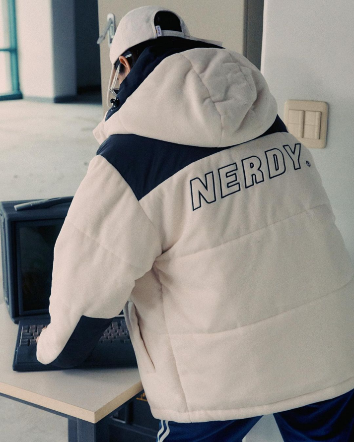 ペディン、コート、韓国ファッション、冬服、NERDY