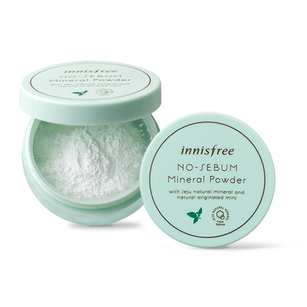 Korean Makeup Hack, Innisfree No Sebum Powder
