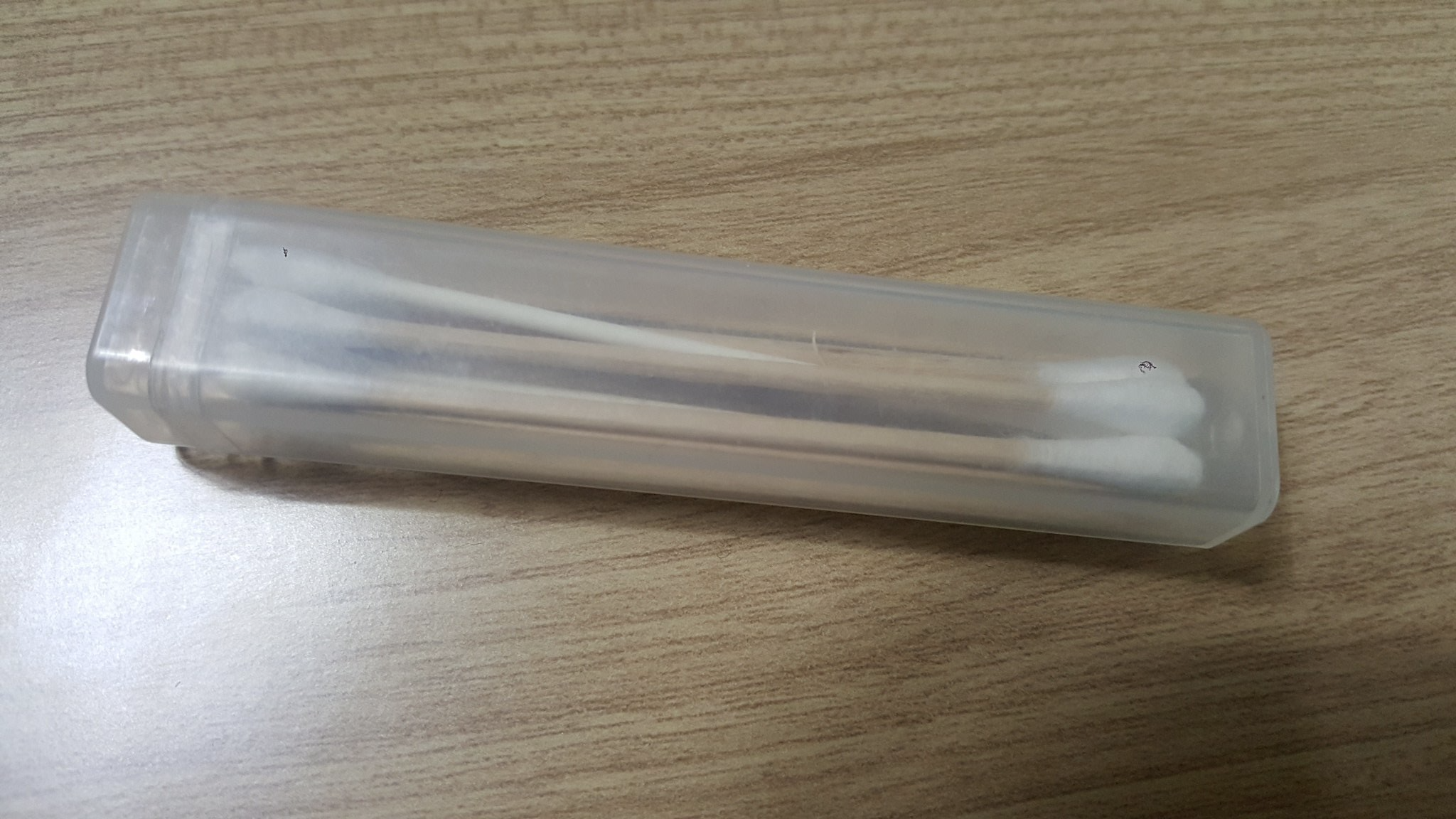 Korean Makeup Hack, Handy Cotton Swab Case