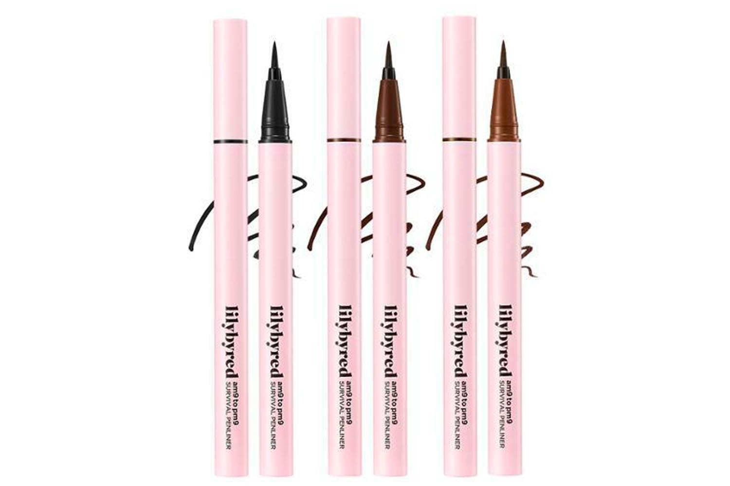 Eyeliner Recommendation, K-Beauty, Pen Eyeliner, Lilybyred, AM9 TO PM9 Survival Penliner