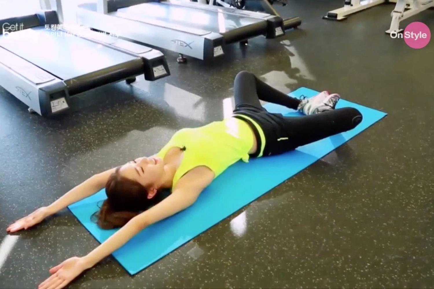 3 động tác đơn giản tại nhà giúp dáng đẹp như Yoo In Na