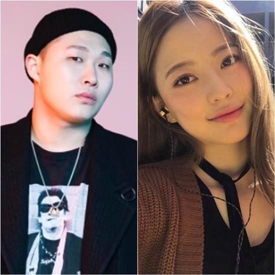 ラッパーSwingsとモデルイム・ボラの公認恋愛関係が約3年で終止符を打ったことを報告するニュース画像。2人はかつてお互いの写真をSNSにアップしたことで知られる。