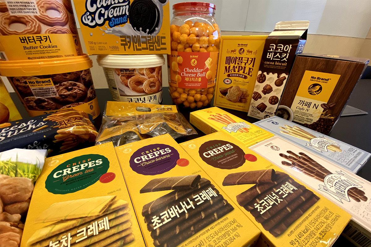 the best of emart no brand snacks in korea from wafers and crepes to buckets of cookies