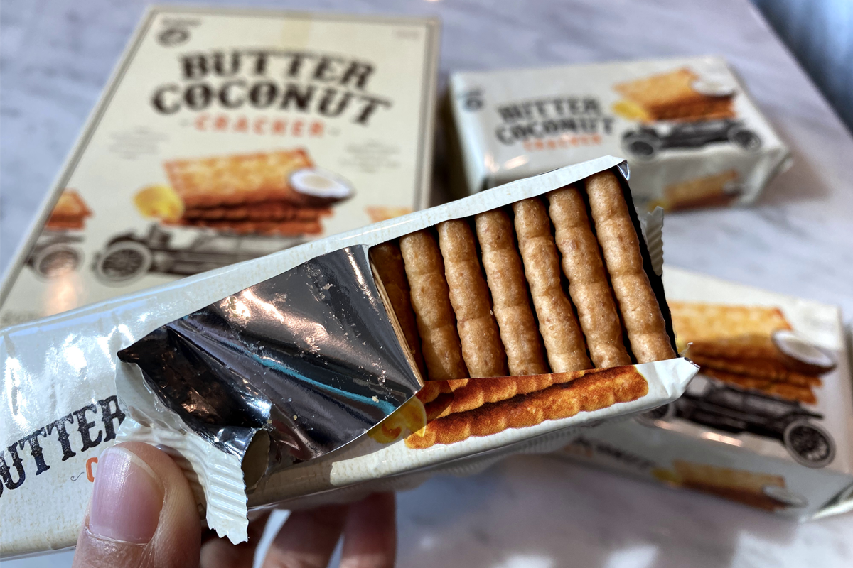 opening the package of emart