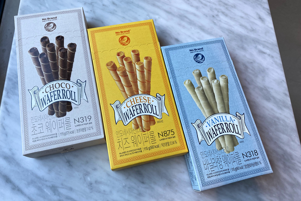 three wafer boxes bought from emart no brand in korea