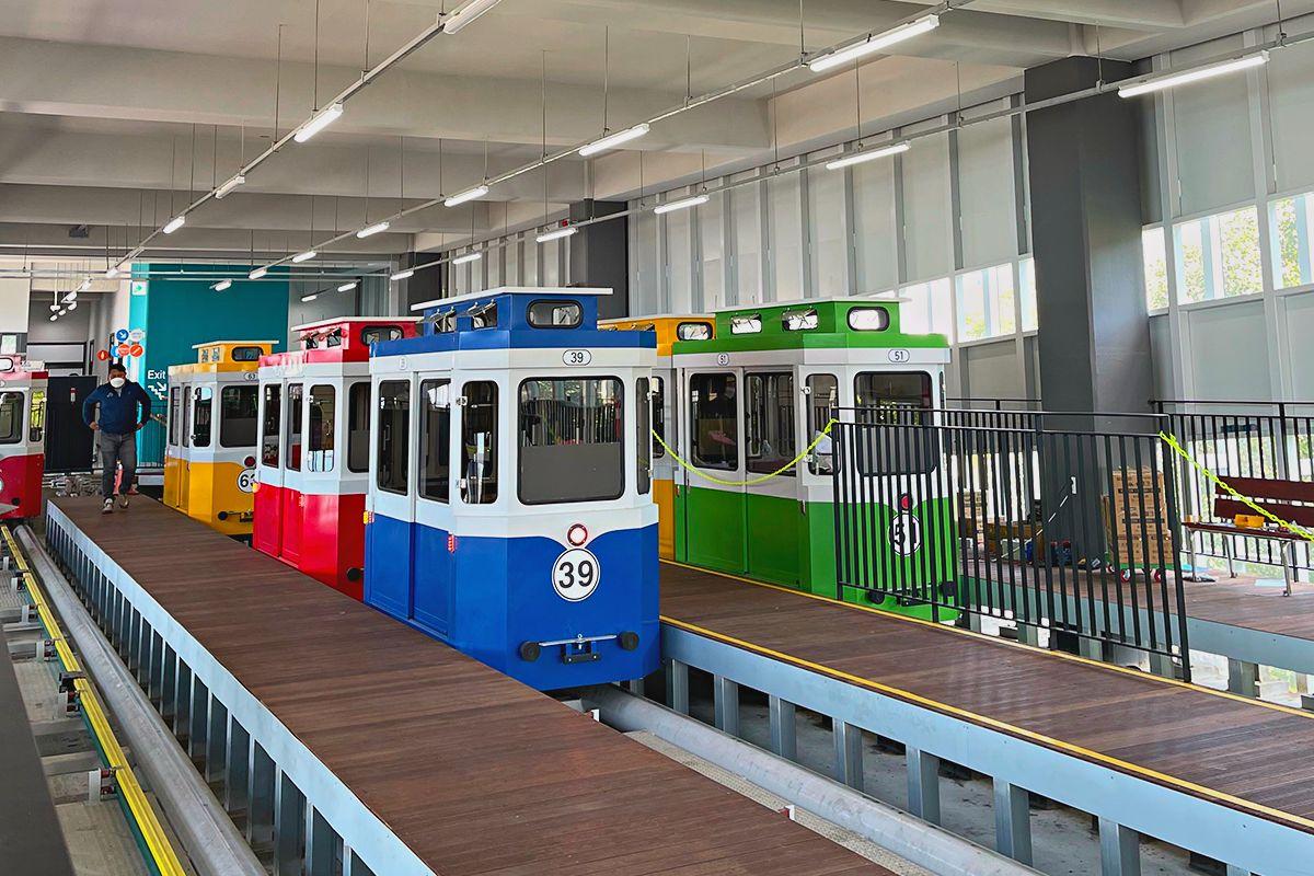  tàu Sky Capsule ở Busan, Hàn Quốc