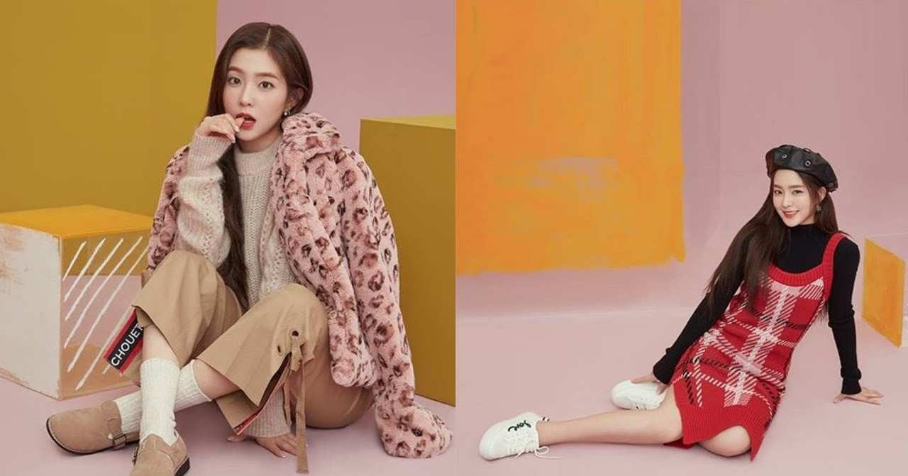 2020秋季女性穿搭示範，展現時尚潮流的韓國女性風格。