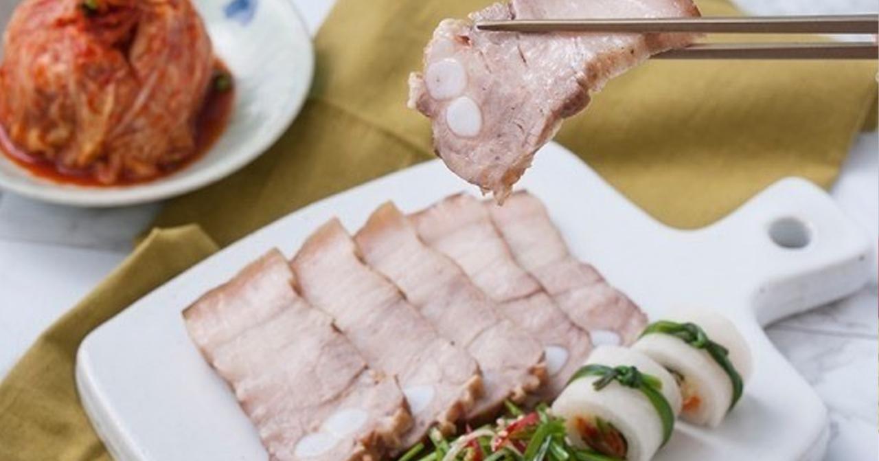 เนื้อพันผัก