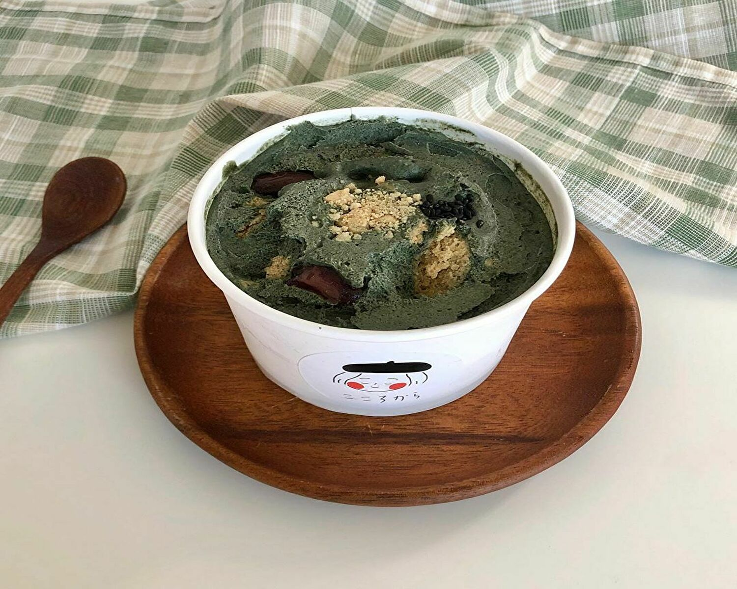 韓国カフェ、カフェ、焼き菓子、スイーツ、こころから、望遠洞、プリン、、よもぎ