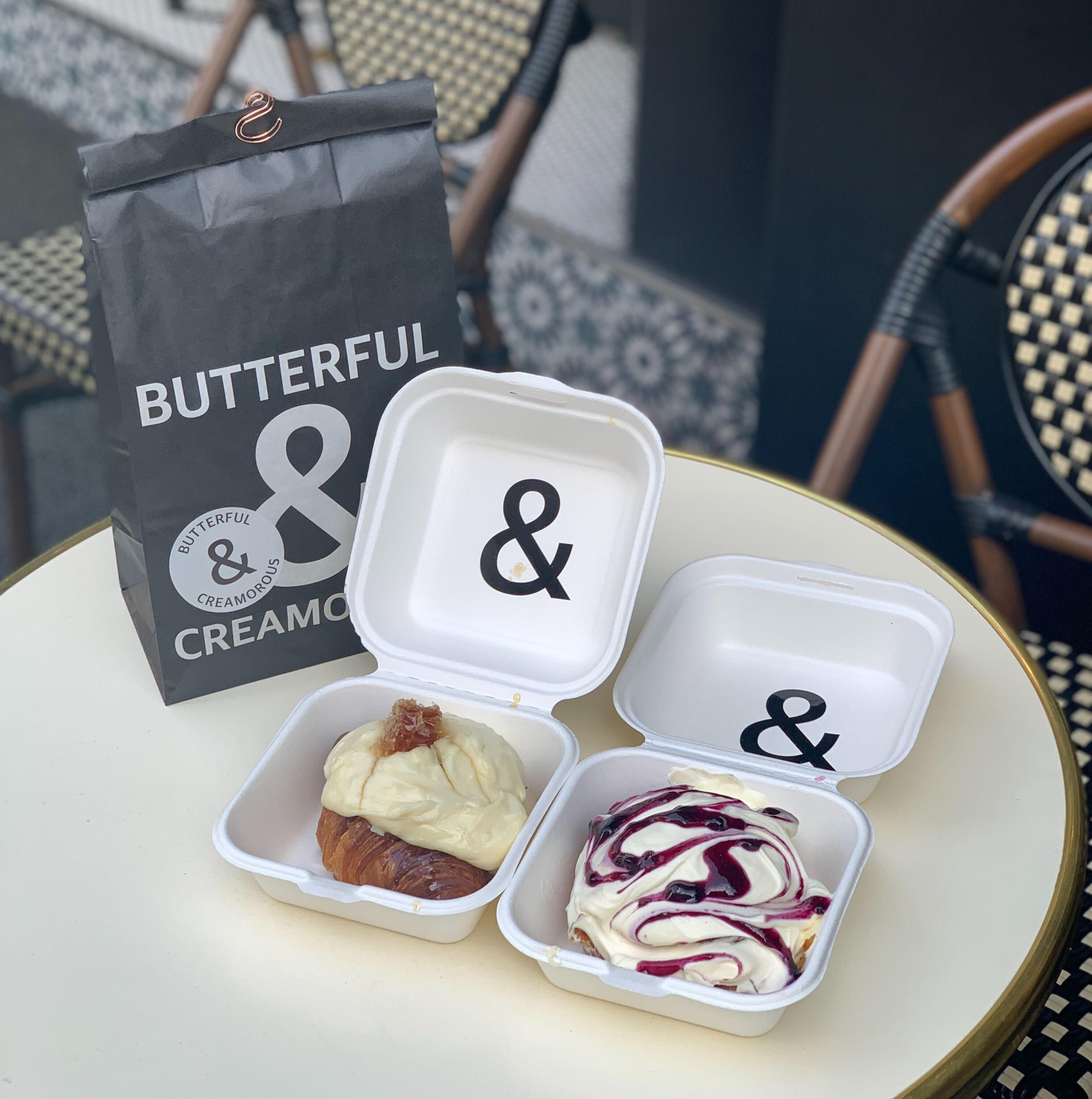 韓国カフェ　韓国ベーカリーカフェ　韓国ベーカリー　狎鴎亭　狎鴎亭ロデオ　韓国カフェ　BUTTERFUL＆CREAMOROUS　韓国美味しい物　韓国美味しいデザート