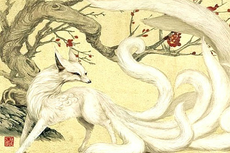 Gumiho, atau rubah berbuntut sembilan, sering muncul dalam cerita rakyat dan legenda Korea