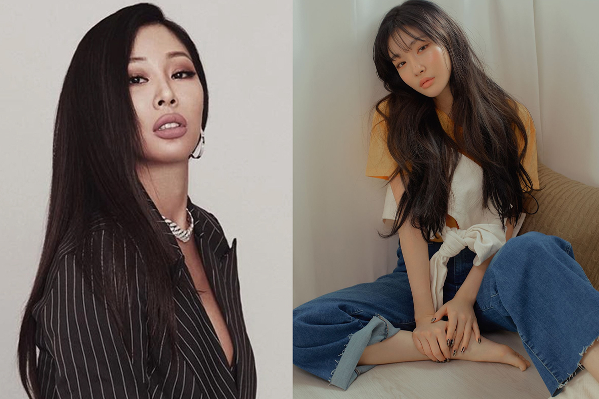 長髮深啡色搭配自然造型，適合高顴骨女生改變嚴肅形象。