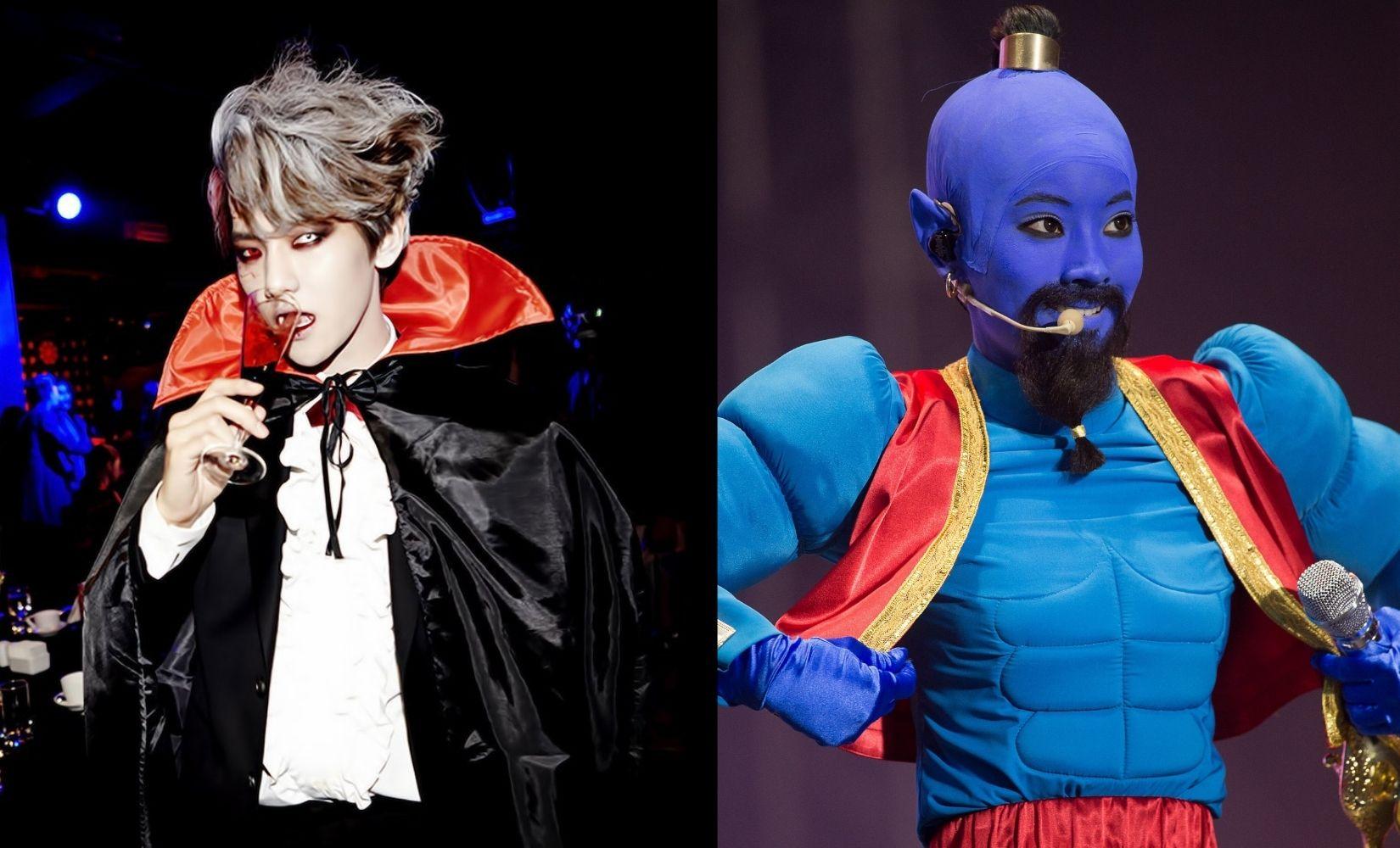 Gợi ý trang phục Halloween độc đáo như idol Hàn: hài hước hay đáng sợ?