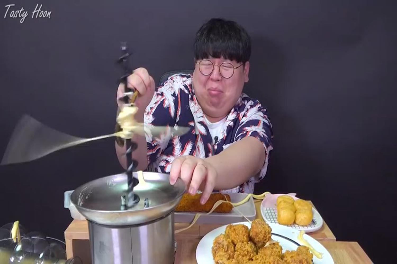 韓國Youtuber芝士炸雞