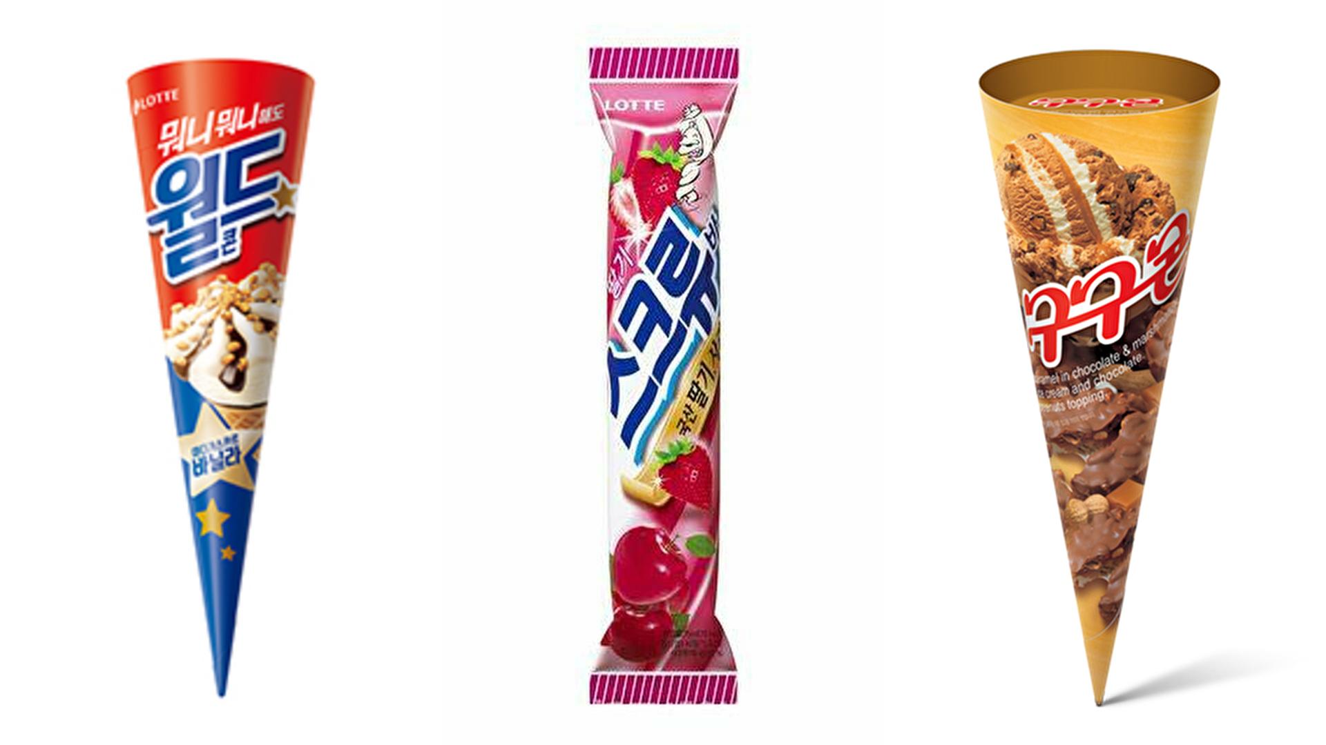 韓国内の歴史あるアイスクリーム！