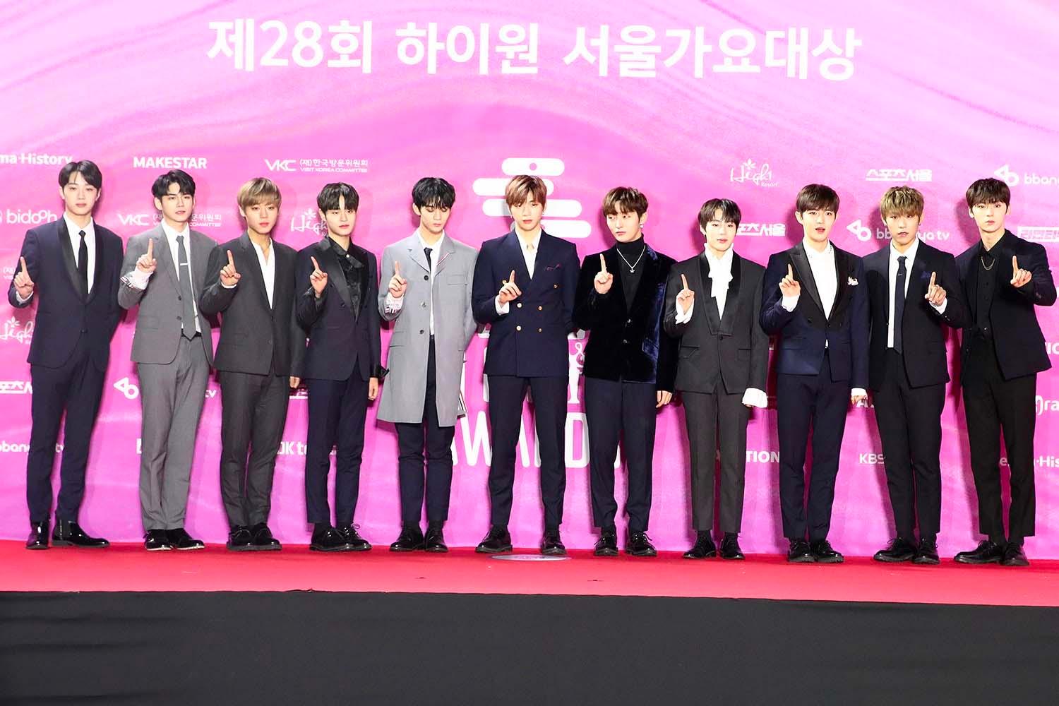 Wanna One 2025年MAMA 合体