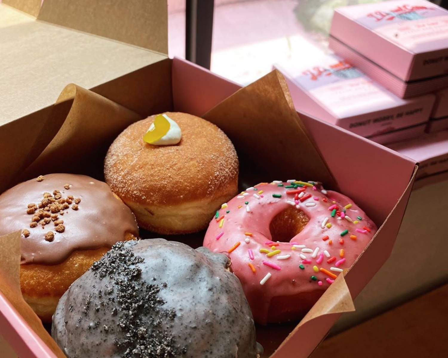 韓国カフェ、ドーナツ、イテウォン