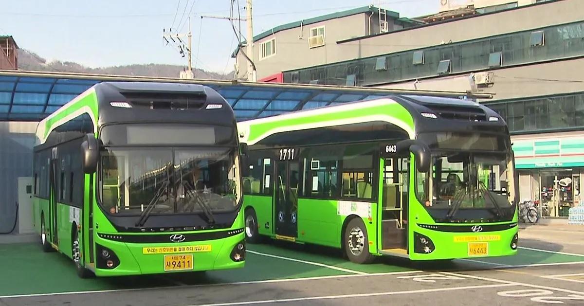 รถบัสใหม่สีเขียวสดใสที่เพิ่งเปิดตัวในกรุงโซล บริการเดินทางสะดวกในเกาหลีด้วยบัตร Tmoney หรือ Cashbee