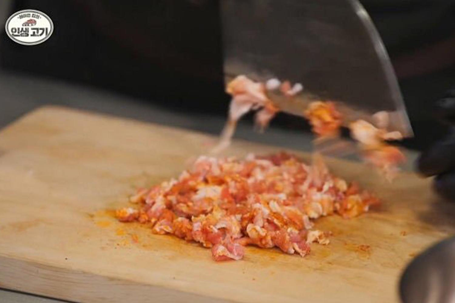 泡菜煎餅準備材料